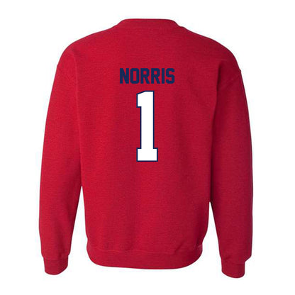 Arizona - NCAA Beach Volleyball : Leah Norris - Classic Shersey Crewneck Sweatshirt-1