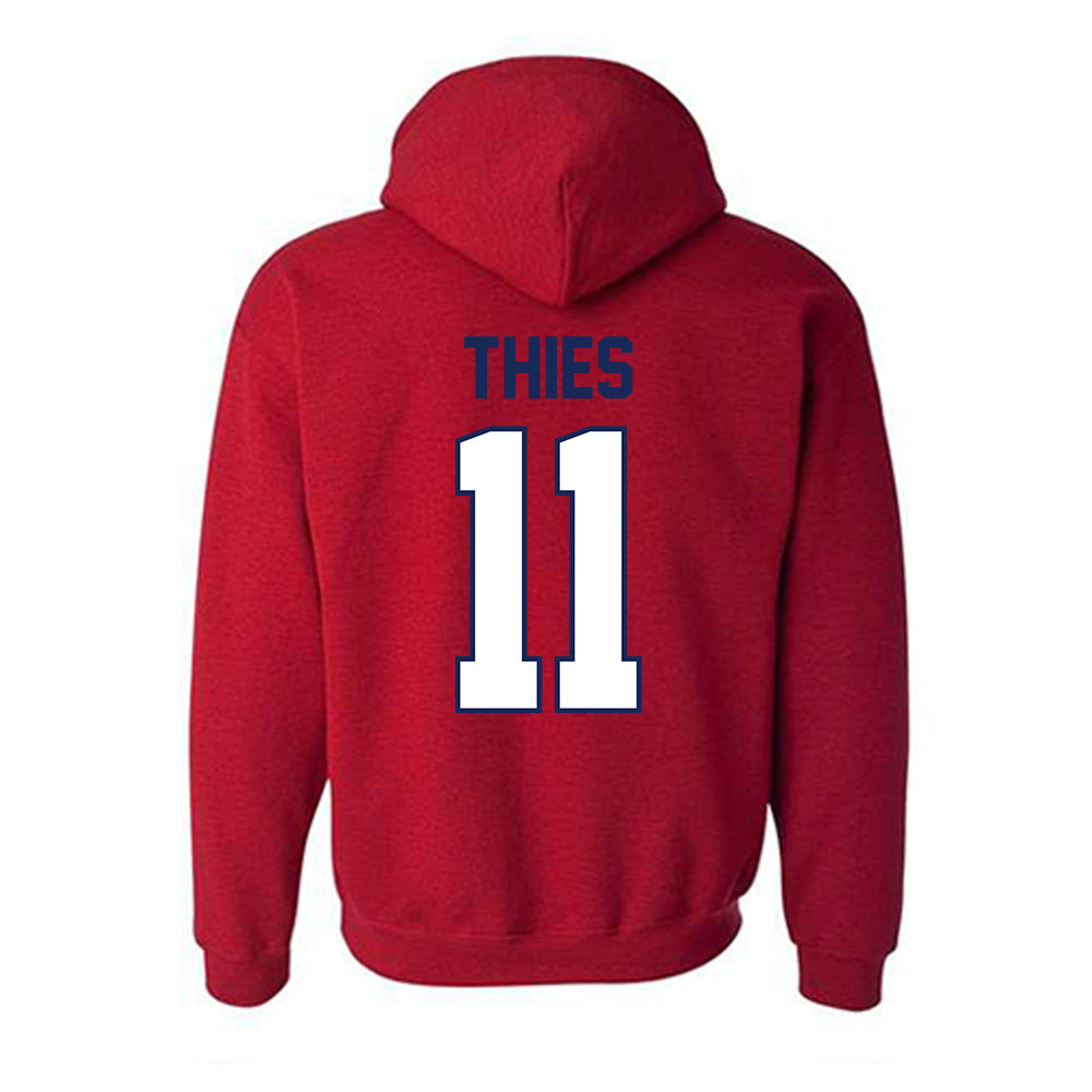 Arizona - NCAA Women's Volleyball : Paige Thies - Classic Shersey Hooded Sweatshirt-1
