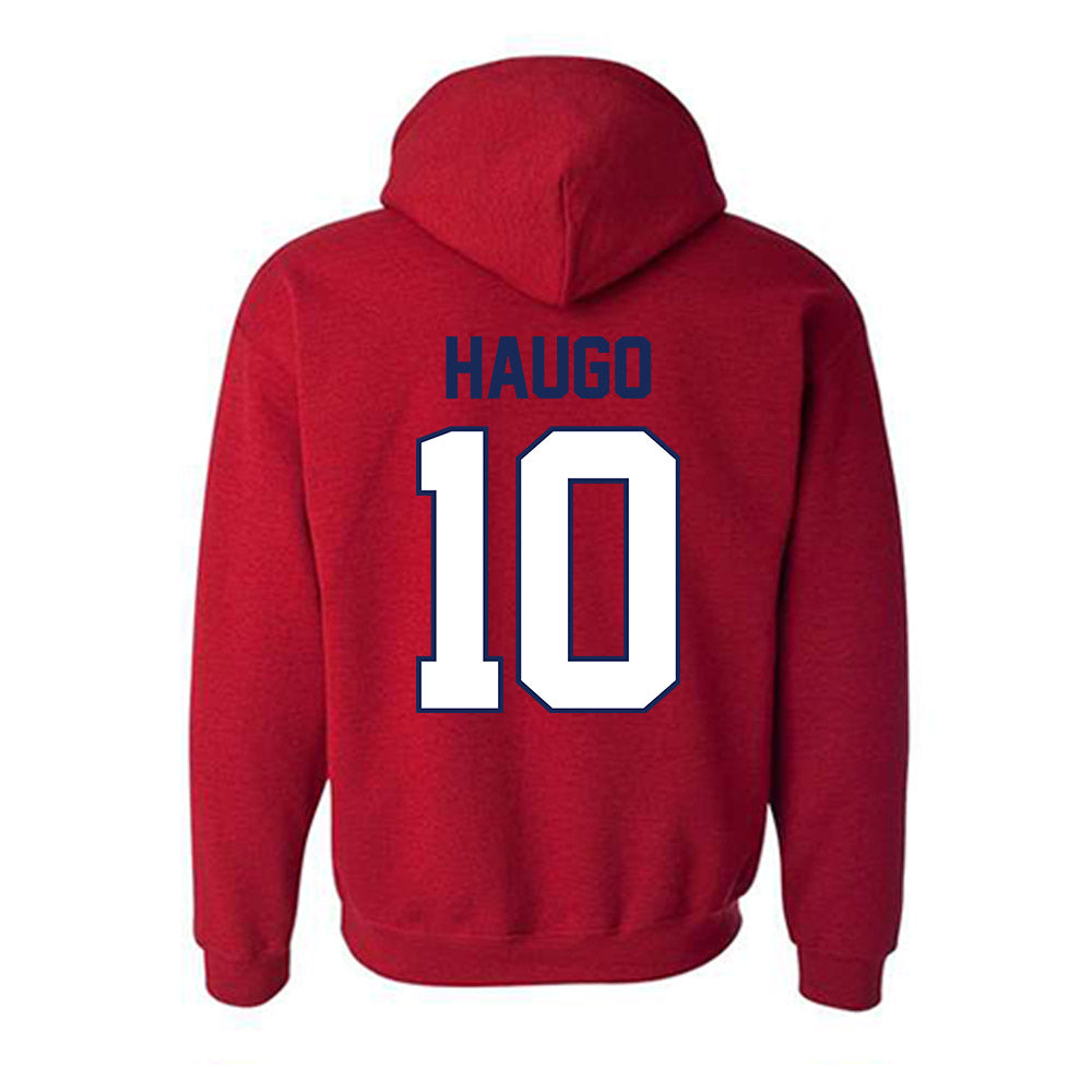 Arizona - NCAA Football : Luke Haugo - Classic Shersey Hooded Sweatshirt-1