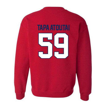 Arizona - NCAA Football : Siaosi Tapa'atoutai - Classic Shersey Crewneck Sweatshirt-1