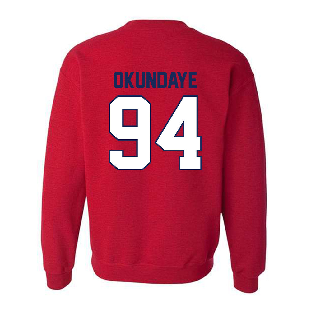 Arizona - NCAA Football : Eduwa Okundaye - Classic Shersey Crewneck Sweatshirt-1