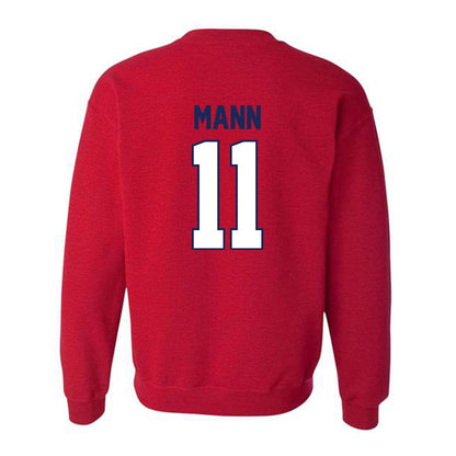 Arizona - NCAA Football : Jabari Mann - Classic Shersey Crewneck Sweatshirt-1