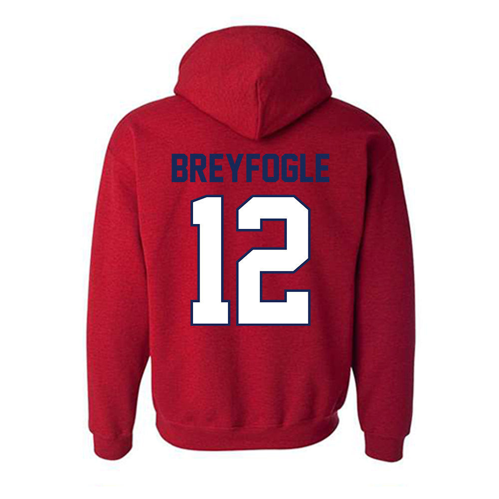 Arizona - NCAA Baseball : Easton Breyfogle - Classic Shersey Hooded Sweatshirt
