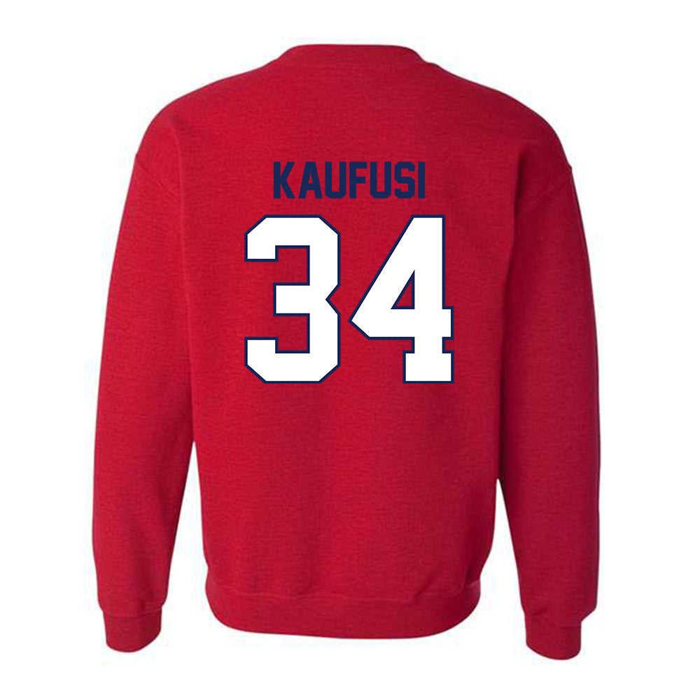 Arizona - NCAA Football : Ammon Kaufusi - Classic Shersey Crewneck Sweatshirt-1