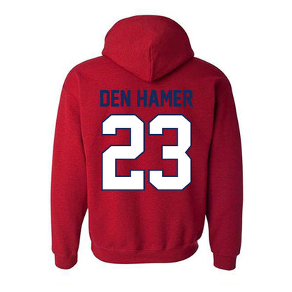 Arizona - NCAA Women's Volleyball : An den Hamer - Classic Shersey Hooded Sweatshirt