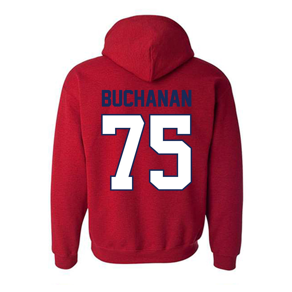 Arizona - NCAA Football : Ty Buchanan - Classic Shersey Hooded Sweatshirt-1