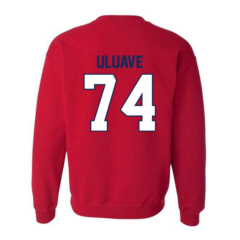 Arizona - NCAA Football : Siale Uluave - Classic Shersey Crewneck Sweatshirt-1