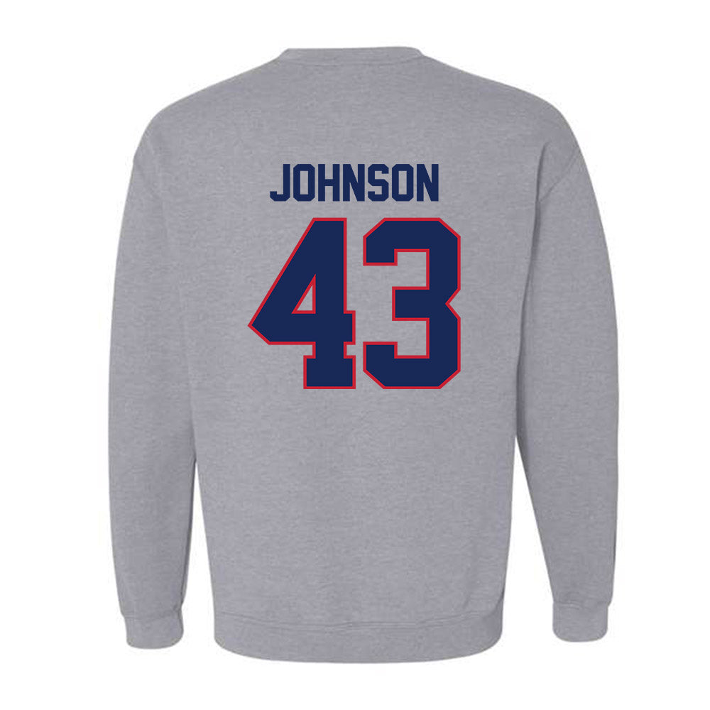 Arizona - NCAA Football : Dalton Johnson - Classic Shersey Crewneck Sweatshirt-1