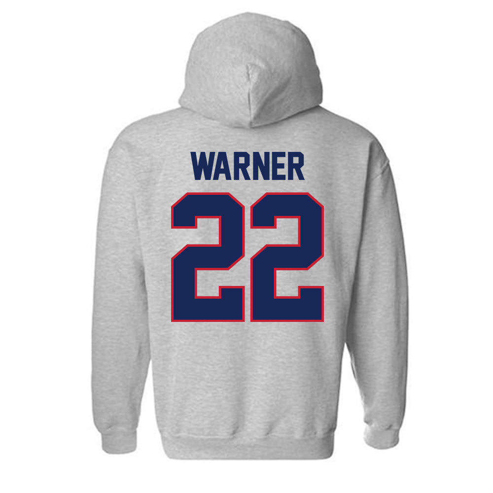 Arizona - NCAA Women's Soccer : Amiya Warner - Classic Shersey Hooded Sweatshirt-1