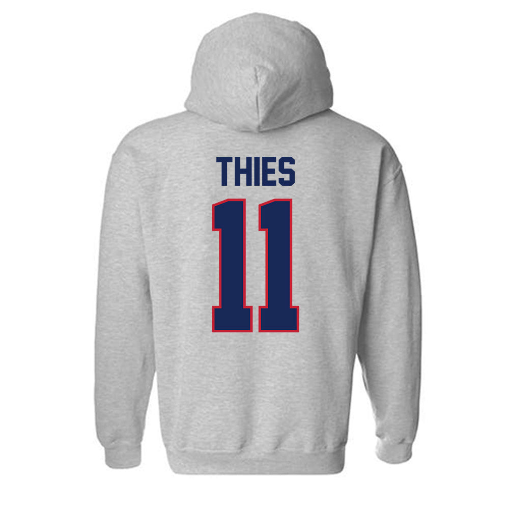 Arizona - NCAA Women's Volleyball : Paige Thies - Classic Shersey Hooded Sweatshirt-1