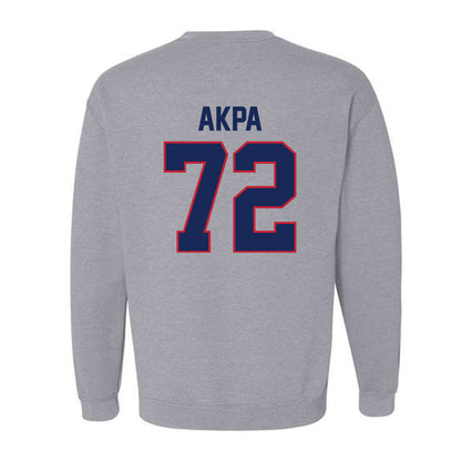 Arizona - NCAA Football : Louis Akpa - Classic Shersey Crewneck Sweatshirt-1