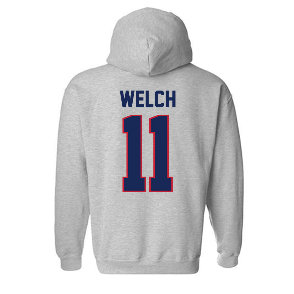 Arizona - NCAA Women's Basketball : Tanyuel Welch - Classic Shersey Hooded Sweatshirt-1