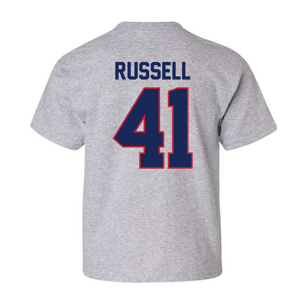 Arizona - NCAA Baseball : Tyler Russell - Classic Shersey Youth T-Shirt-1