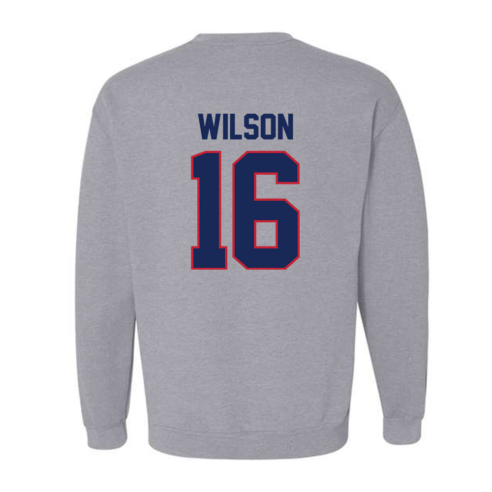 Arizona - NCAA Football : Riley Wilson - Classic Shersey Crewneck Sweatshirt-1