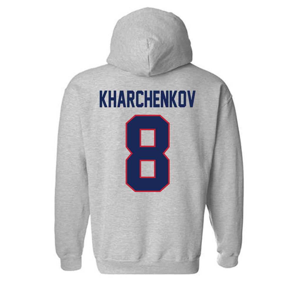 Arizona - NCAA Men's Basketball : Ivan Kharchenkov - Classic Shersey Hooded Sweatshirt-1