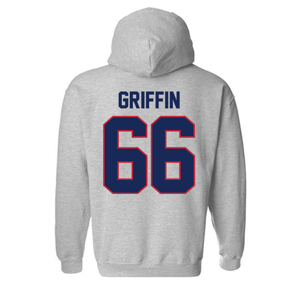 Arizona - NCAA Football : Jaxon Griffin - Classic Shersey Hooded Sweatshirt-1
