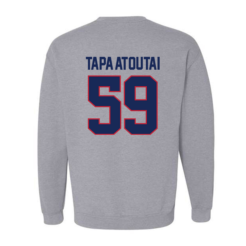 Arizona - NCAA Football : Siaosi Tapa'atoutai - Classic Shersey Crewneck Sweatshirt-1