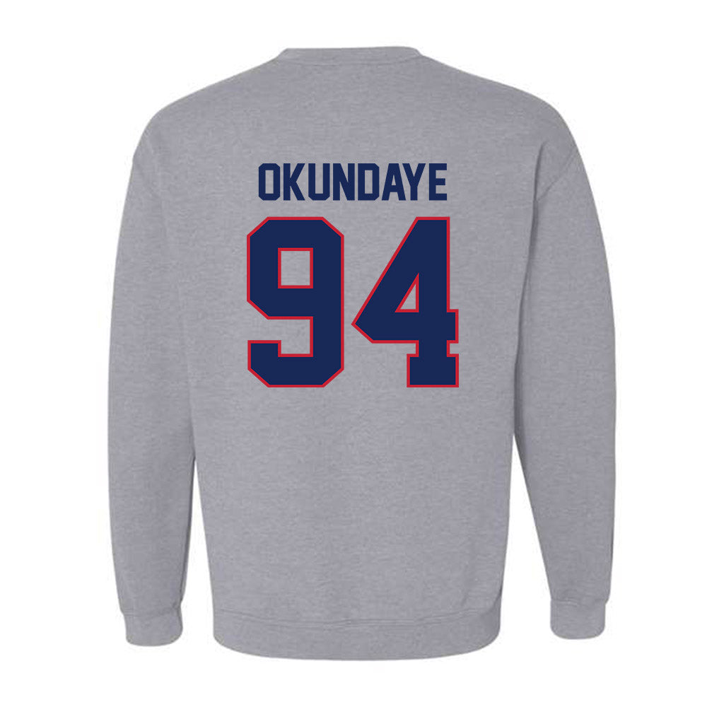 Arizona - NCAA Football : Eduwa Okundaye - Classic Shersey Crewneck Sweatshirt-1