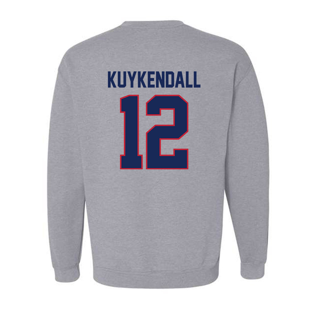 Arizona - NCAA Men's Basketball : Will Kuykendall - Crewneck Sweatshirt Classic Shersey