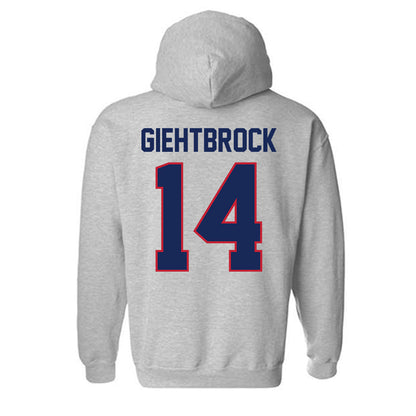 Arizona - NCAA Women's Volleyball : Chloe Giehtbrock - Classic Shersey Hooded Sweatshirt-1