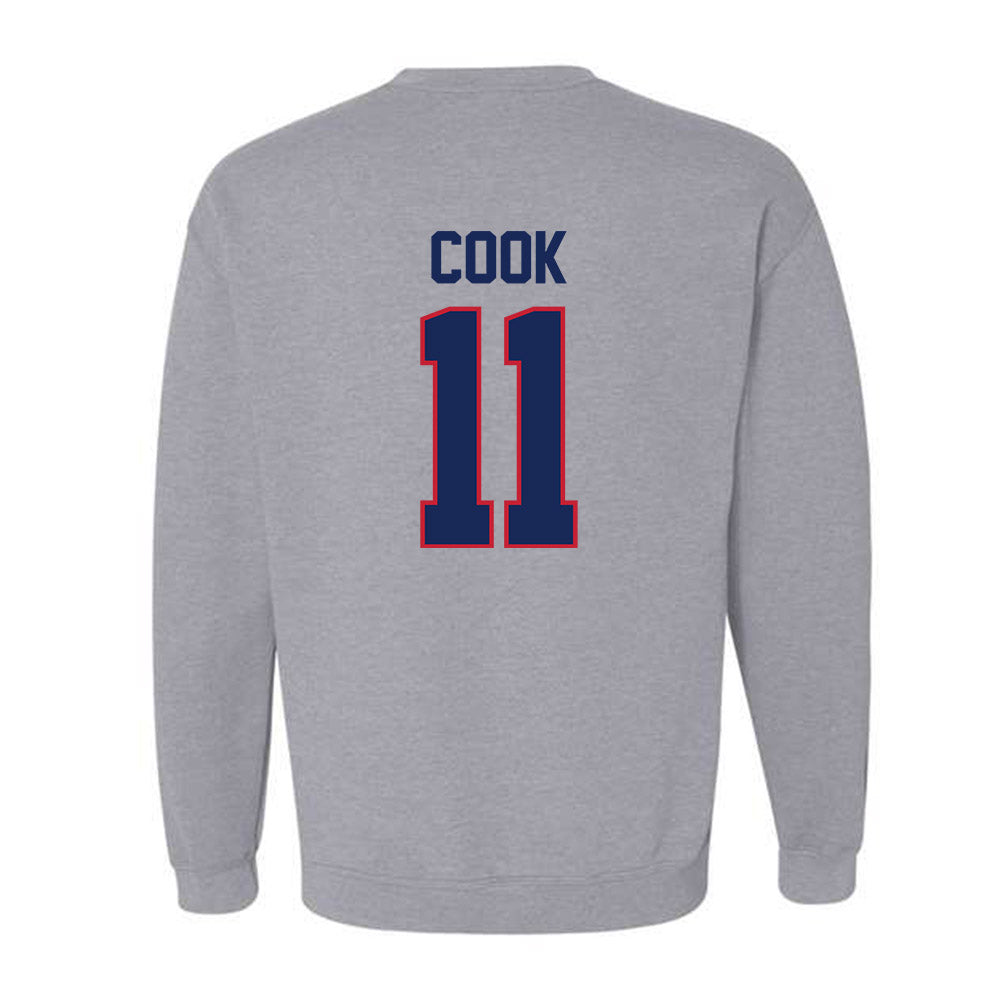 Arizona - NCAA Men's Basketball : Jackson Cook - Classic Shersey Crewneck Sweatshirt-1