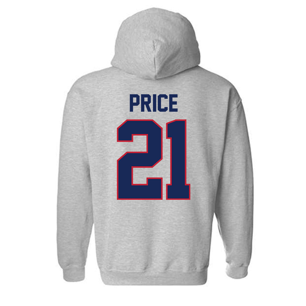 Arizona - NCAA Football : Johno Price - Hooded Sweatshirt Classic Shersey