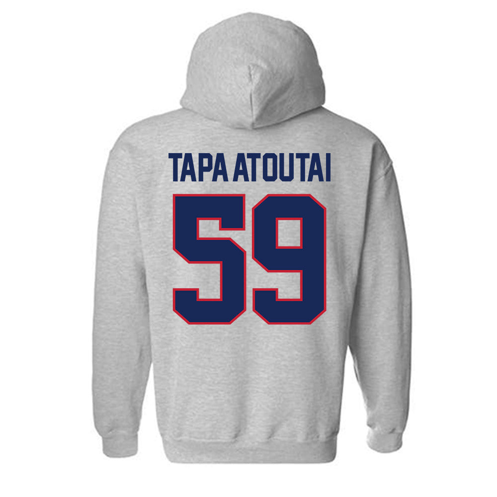 Arizona - NCAA Football : Siaosi Tapa'atoutai - Classic Shersey Hooded Sweatshirt-1