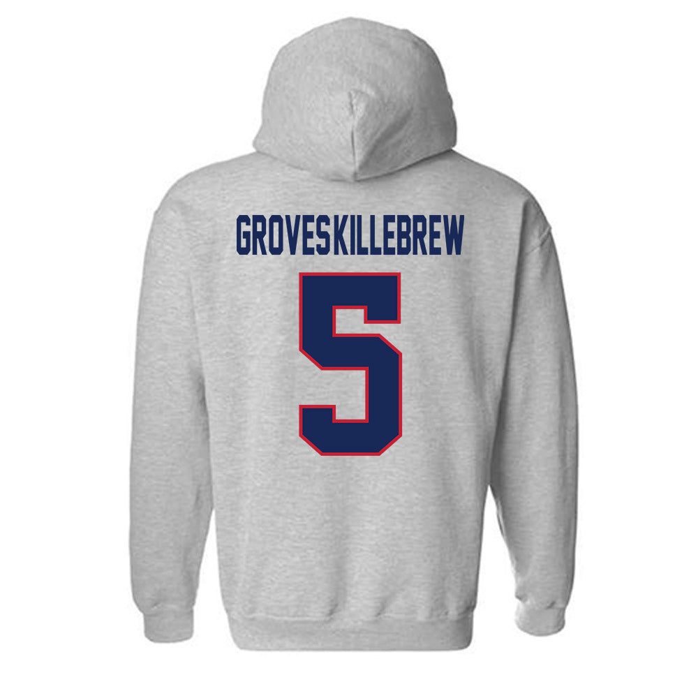 Arizona - NCAA Football : Marquis Groves-Killebrew - Classic Shersey Hooded Sweatshirt-1