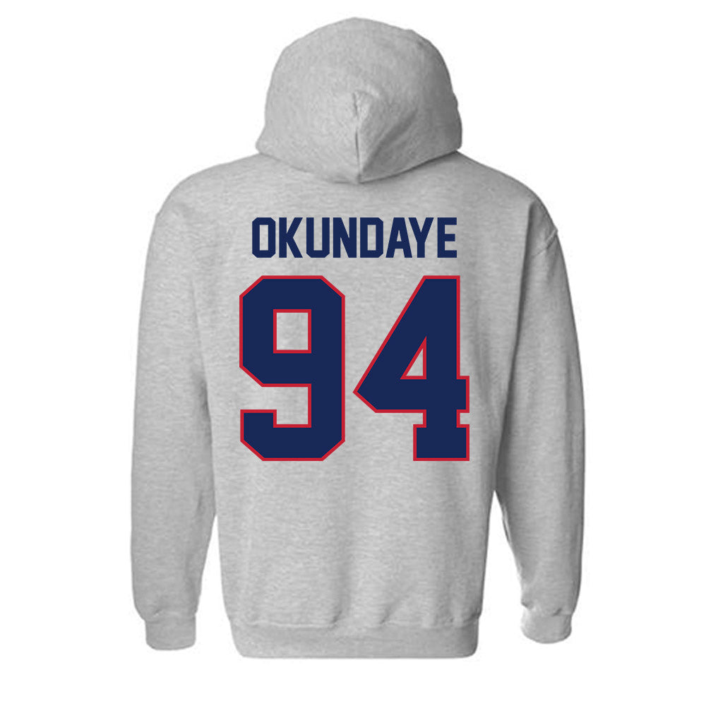 Arizona - NCAA Football : Eduwa Okundaye - Classic Shersey Hooded Sweatshirt-1