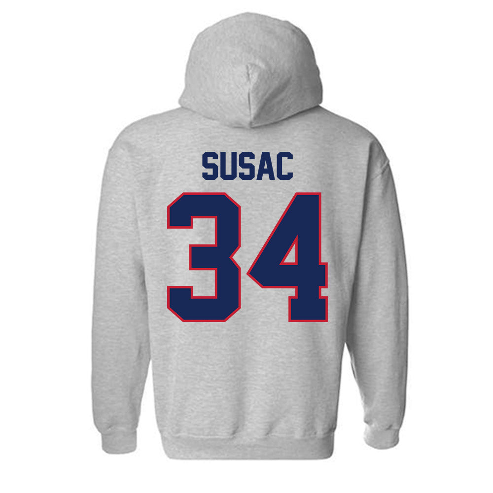 Arizona - NCAA Baseball : Anthony Susac -  Hooded Sweatshirt Classic Shersey