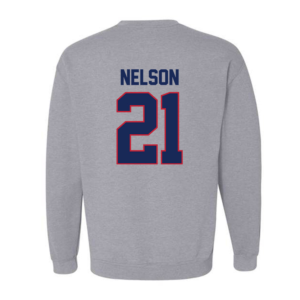 Arizona - NCAA Men's Basketball : Evan Nelson - Classic Shersey Crewneck Sweatshirt-1