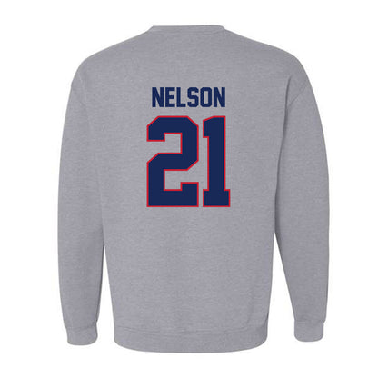 Arizona - NCAA Men's Basketball : Evan Nelson - Classic Shersey Crewneck Sweatshirt-1