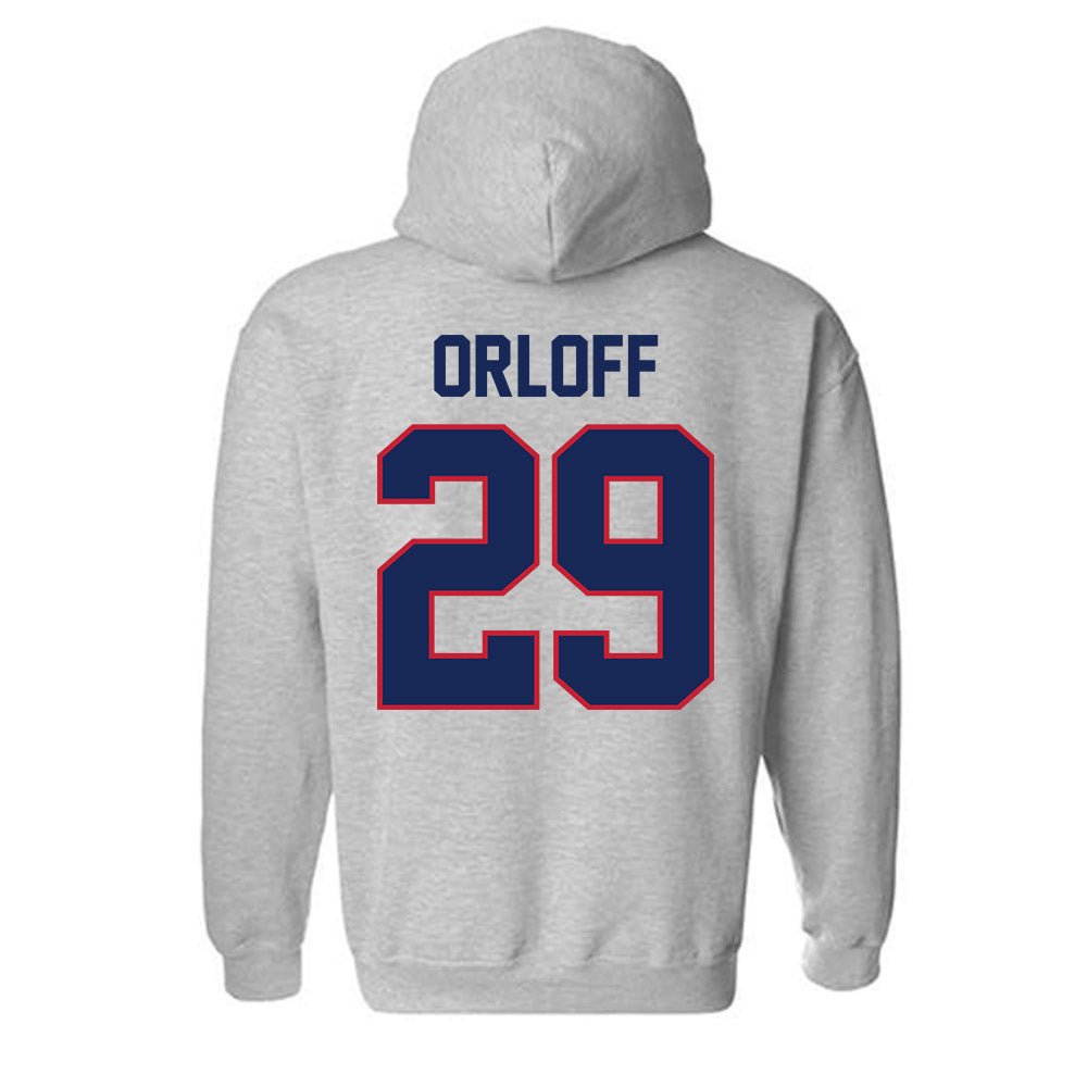 Arizona - NCAA Baseball : Eric Orloff - Classic Shersey Hooded Sweatshirt
