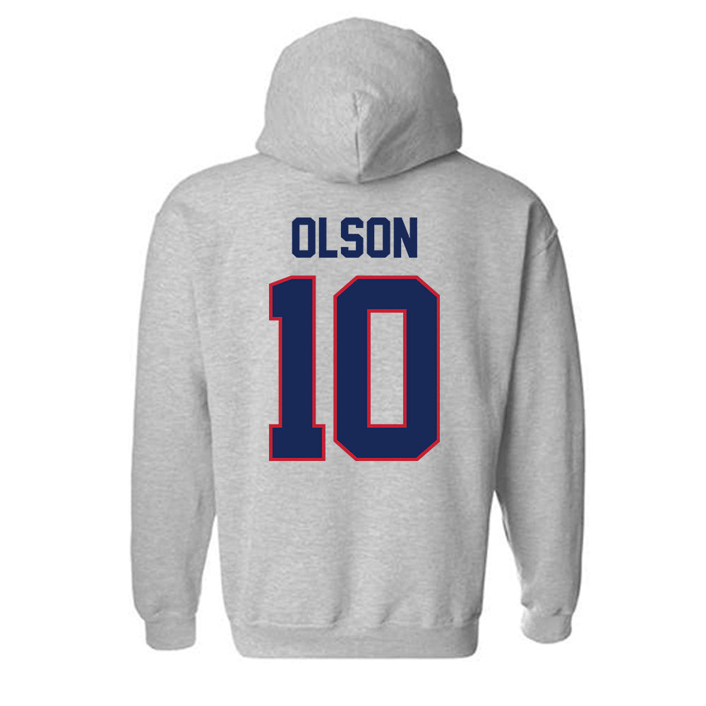 Arizona - NCAA Football : Quinn Olson - Classic Shersey Hooded Sweatshirt