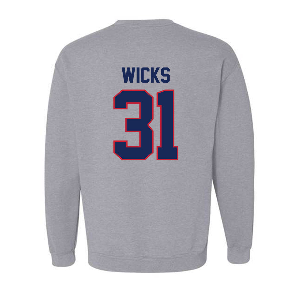 Arizona - NCAA Football : Kaden Wicks - Crewneck Sweatshirt Classic Shersey