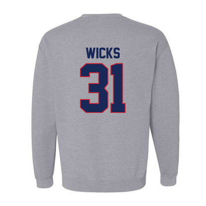 Arizona - NCAA Football : Kaden Wicks - Crewneck Sweatshirt Classic Shersey