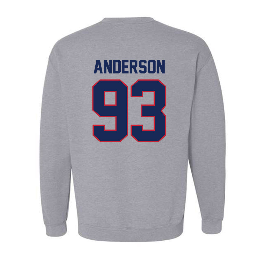 Arizona - NCAA Football : Jarra Anderson - Classic Shersey Crewneck Sweatshirt-1
