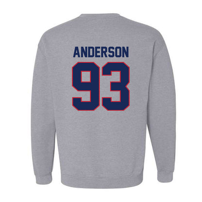 Arizona - NCAA Football : Jarra Anderson - Classic Shersey Crewneck Sweatshirt-1