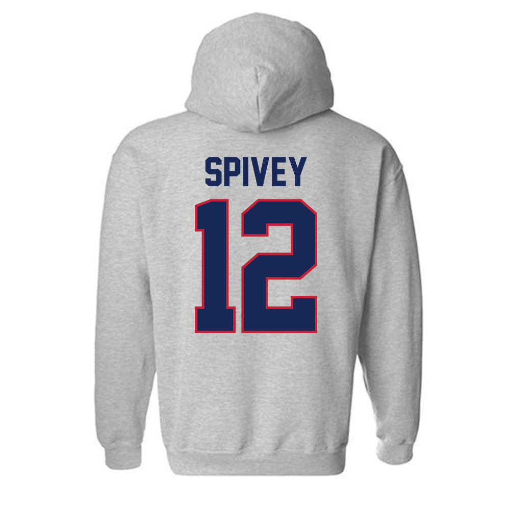 Arizona - NCAA Football : Tre Spivey - Classic Shersey Hooded Sweatshirt-1