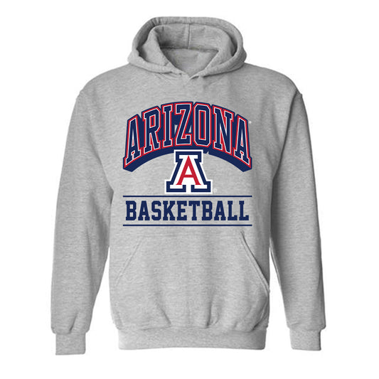 Arizona - NCAA Men's Basketball : William Menaugh - Hooded Sweatshirt Classic Shersey