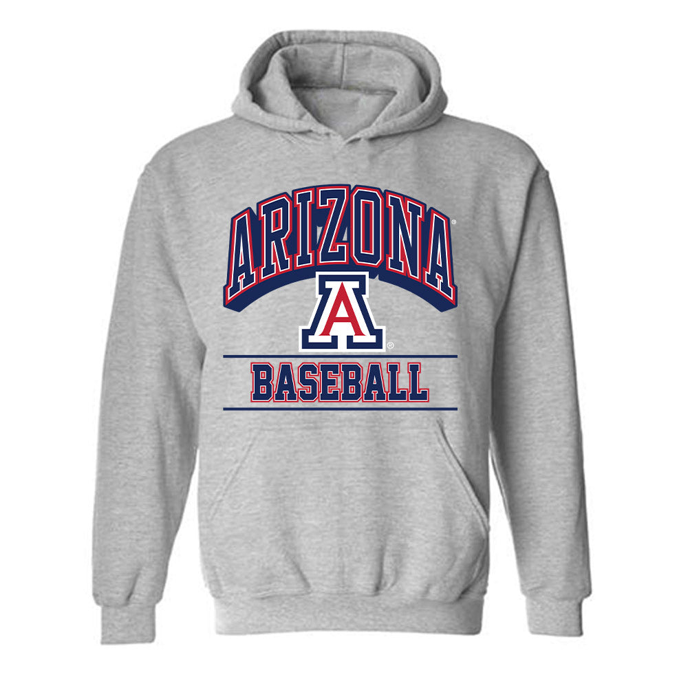 Arizona - NCAA Baseball : Jack Berg - Classic Shersey Hooded Sweatshirt-0