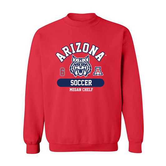 Arizona - NCAA Women's Soccer : Megan Chelf - Classic Fashion Shersey Crewneck Sweatshirt