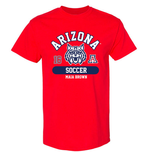 Arizona - NCAA Women's Soccer : Maia Brown - Classic Fashion Shersey T-Shirt