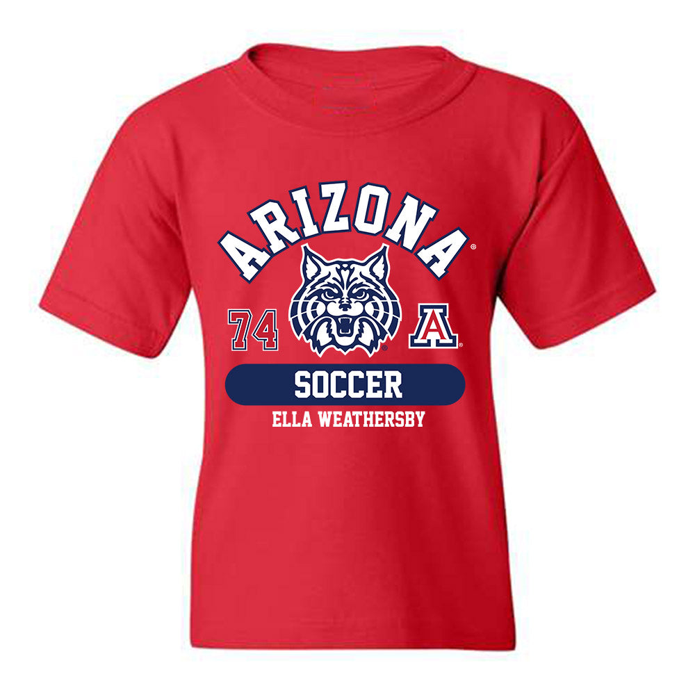 Arizona - NCAA Women's Soccer : Ella Weathersby - Classic Fashion Shersey Youth T-Shirt