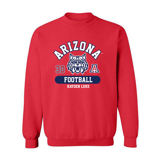 Arizona - NCAA Football : Kayden Luke - Classic Fashion Shersey Crewneck Sweatshirt-0