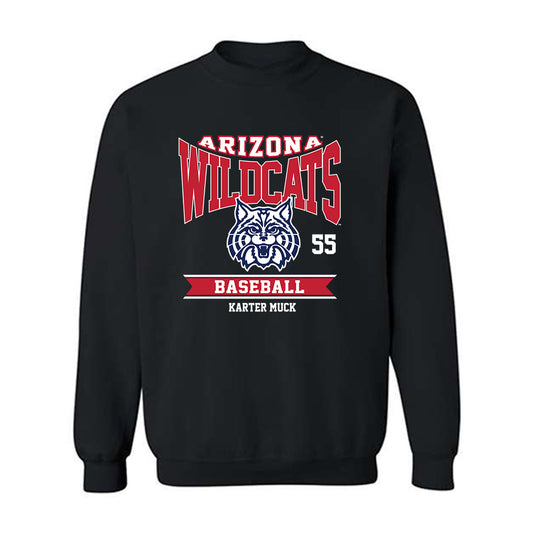 Arizona - NCAA Baseball : Karter Muck - Classic Fashion Shersey Crewneck Sweatshirt-0