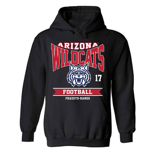 Arizona - NCAA Football : Jshawn Frausto-Ramos - Classic Fashion Shersey Hooded Sweatshirt-0