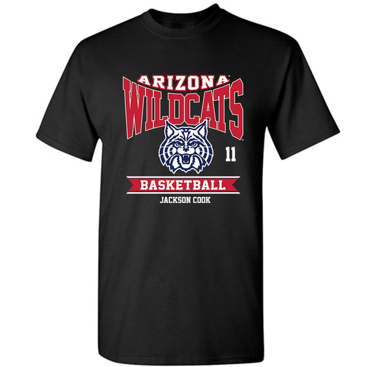Arizona - NCAA Men's Basketball : Jackson Cook - Classic Fashion Shersey T-Shirt-0