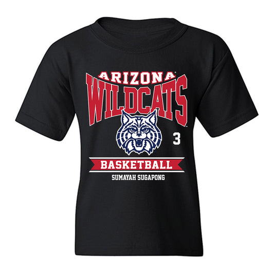 Arizona - NCAA Women's Basketball : Sumayah Sugapong - Classic Fashion Shersey Youth T-Shirt-0