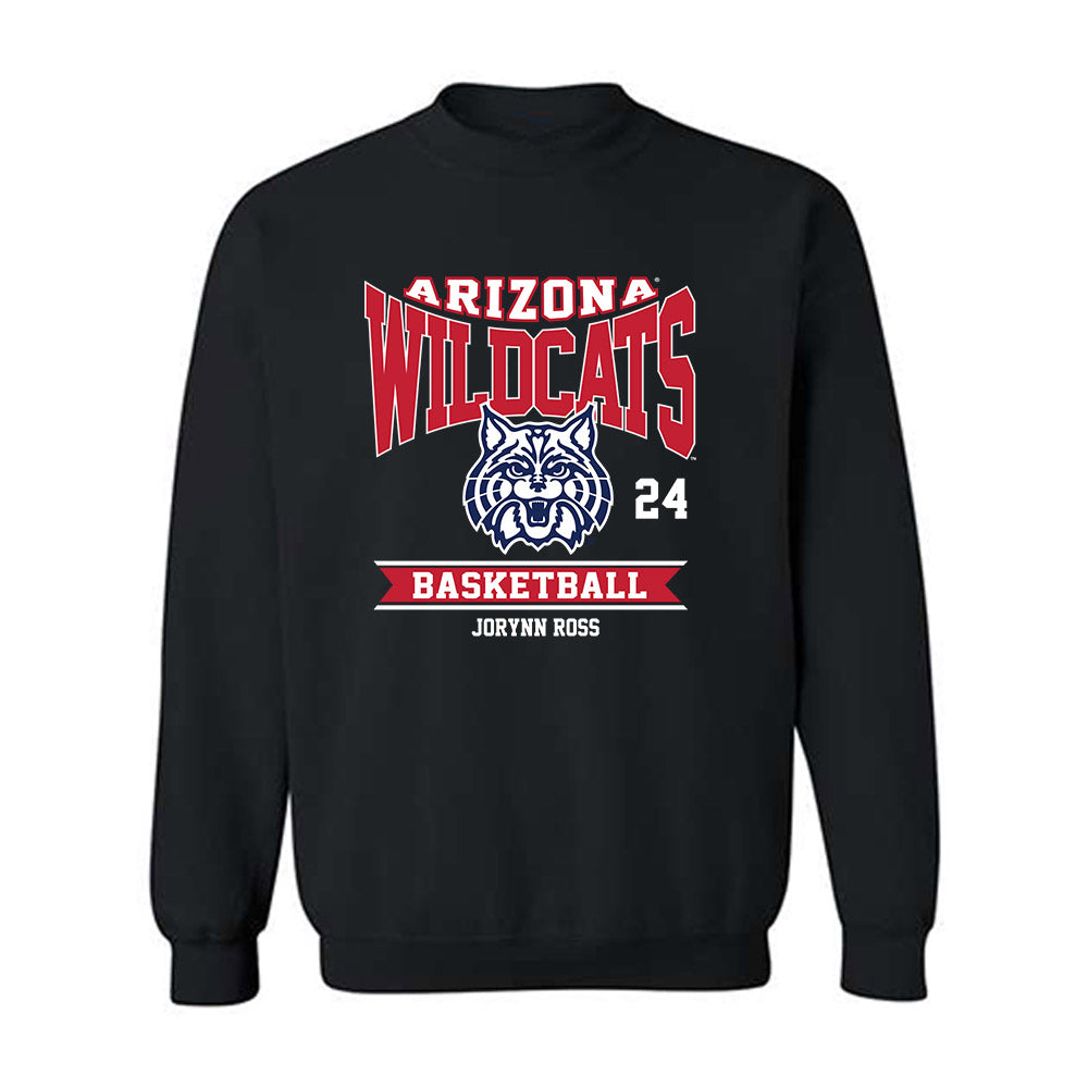 Arizona - NCAA Women's Basketball : Jorynn Ross - Classic Fashion Shersey Crewneck Sweatshirt-0